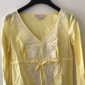 Micheal - Micheal Kors - yellow Cotton top